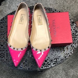 Valentino rockstud flats